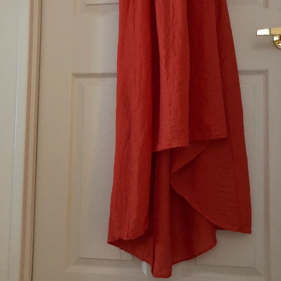 Orange  -  “High-Low” Dress by H&M Conscious Collection - Picture 6 of 7